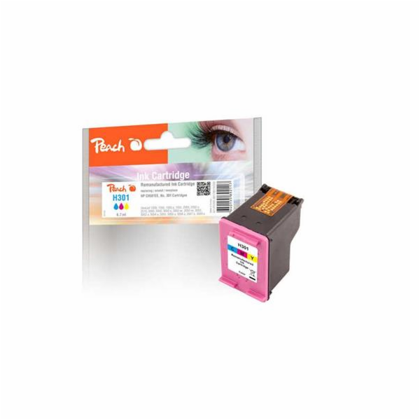 PEACH kompatibilní cartridge HP CH562EE No.301, Color, 6,...