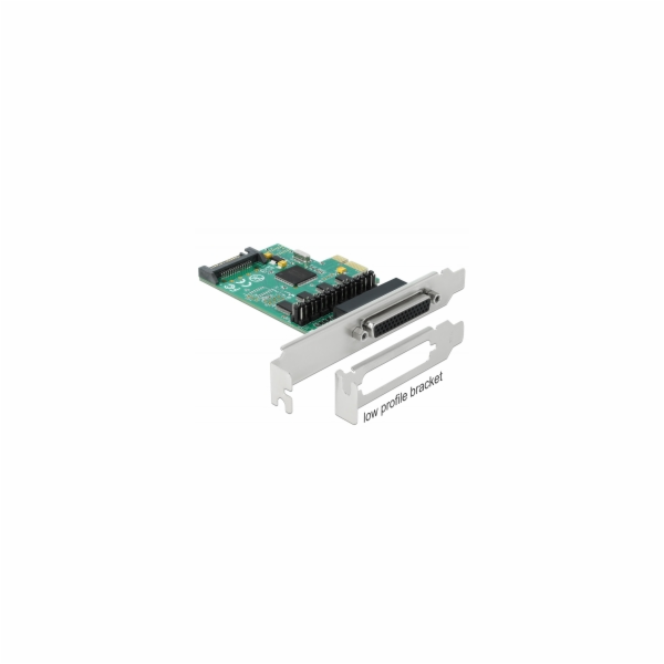 DeLOCK PCIe x1 karta na 4 x sériové RS-232 s 5V nebo 12V,...
