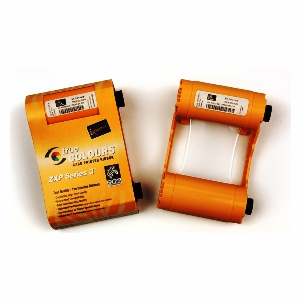 Černý ribbon pro ZXP Series 3 s overlay - 500karet