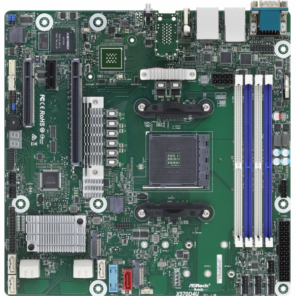 Asrock X570D4U základní deska AMD X570 Socket AM4 Micro ATX