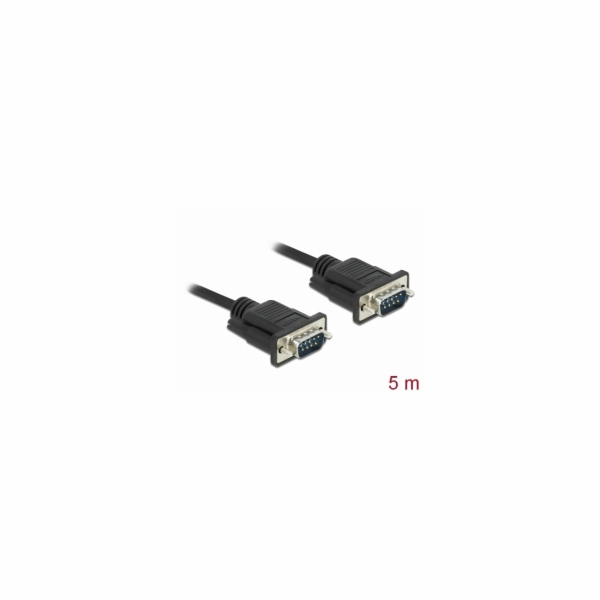 Delock Sériový kabel rozhraní RS-232 Sub-D9, ze zástrčkov...