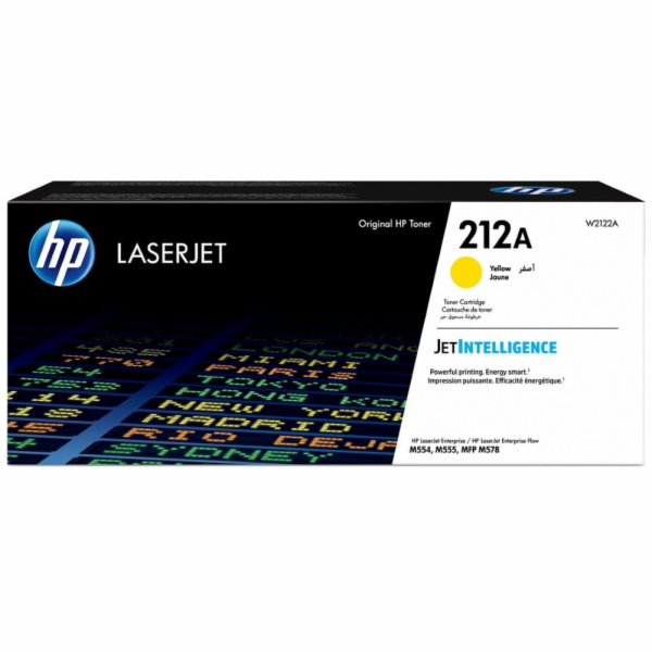 HP 212A Yellow Original LaserJet Toner Cartridge (4,500 p...