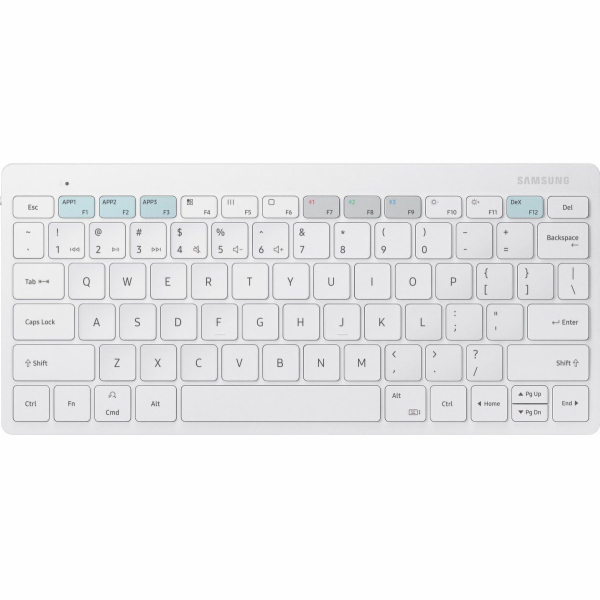 Samsung Bluetooth klávesnice Trio 500 EJ-B3400UWE, bílá