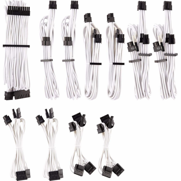 Corsair Premium Individually Sleeved DC Cable Pro Kit, Ty...