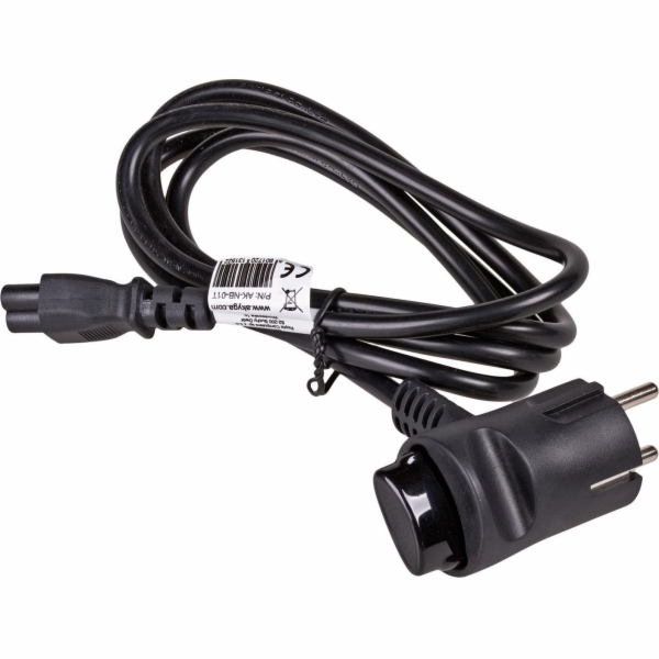 TRX Akyga kabel síťový napájecí/ AK-NB-01T/ 3-pin/ 1.5m/ ...