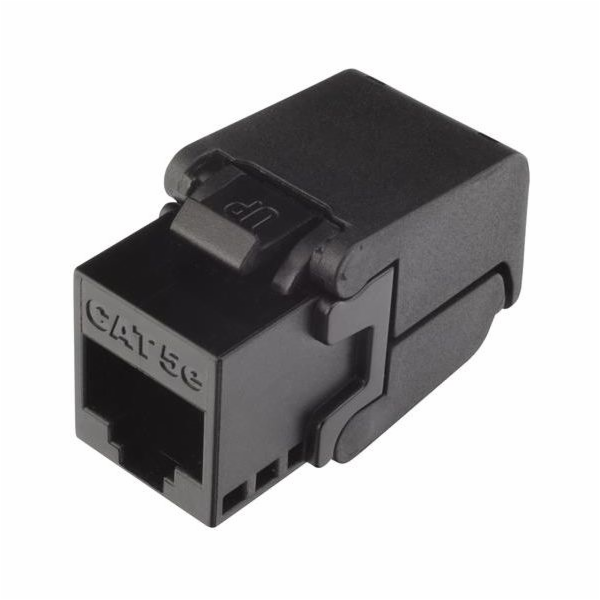 Solarix Samořezný keystone CAT5E UTP RJ45 černý SXKJ-5E-U...