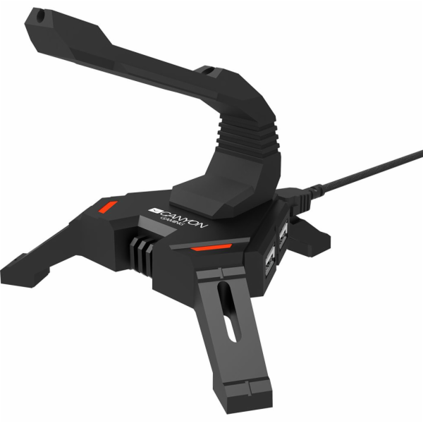 CANYON Držák kabelu myši WH-100, 2v1, 4port USB hub, LED ...