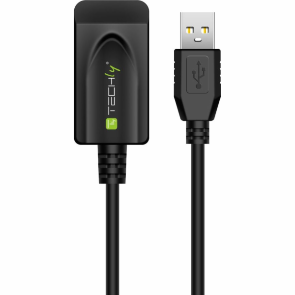 TECHLY Active Extension Cable USB Hi Speed 5m Black