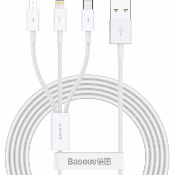 Baseus CAMLTYS-02 Superior Fast Charging Datový Kabel 3v1...