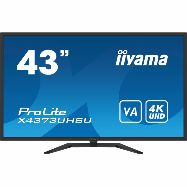 iiyama ProLite/X4373UHSU-B1/42,5"/VA/4K UHD/60Hz/3ms/Blac...