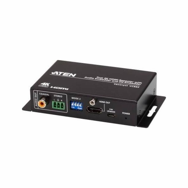 Aten 4K HDMI Repeater with Audio Embedder and De-Embedder