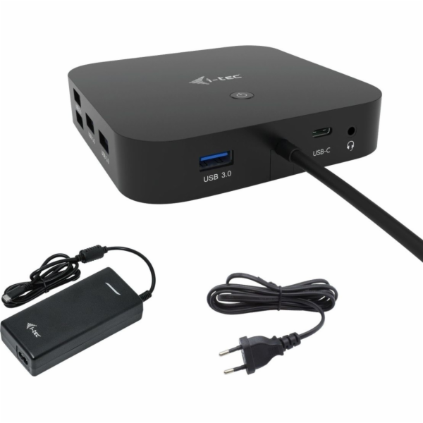 i-tec USB-C HDMI DP Docking Station, Power Delivery 100 W...