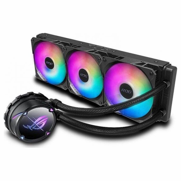 ASUS vodní chladič CPU AIO ROG STRIX LC II 360 ARGB, 3x12...
