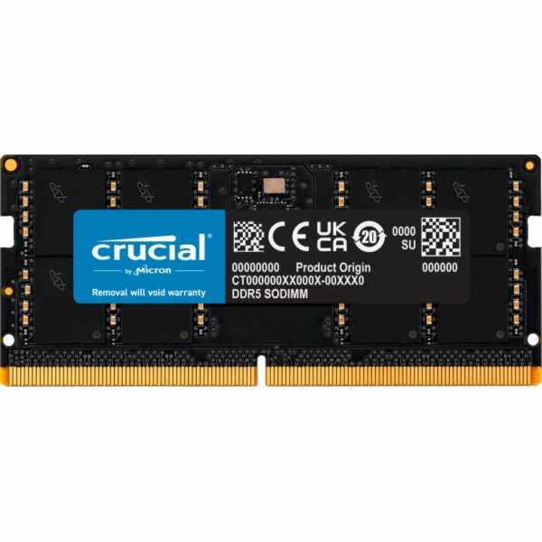 Crucial CT32G48C40S5 Crucial DDR5 32GB SODIMM 4800MHz CL40