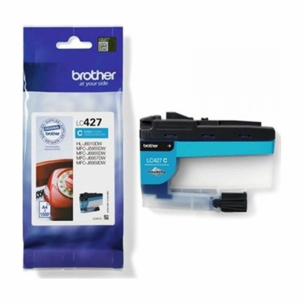BROTHER INK LC-427C - cca 1500 stran, pro MFC-5955 6955 6...