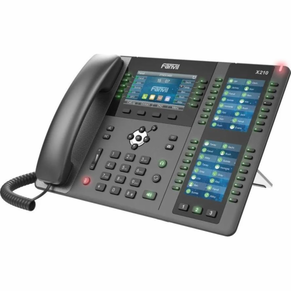 Fanvil X210 SIP telefon, 4.3" bar. disp.+ 2 přid. disp., ...