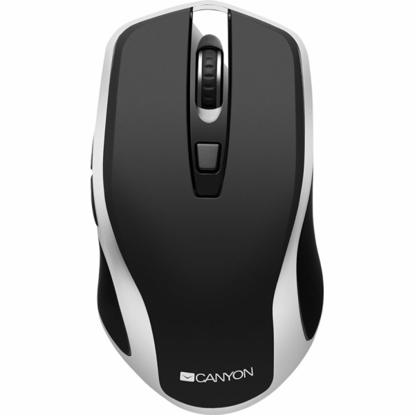 CANYON optická silent myš s bezdrátovým nabíjením, senzor...
