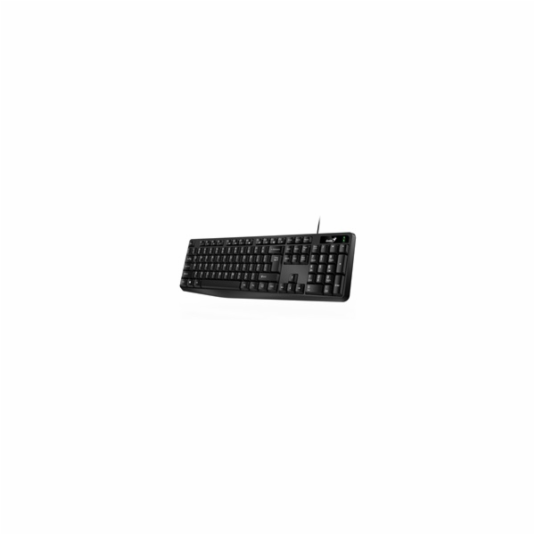GENIUS klávesnice KB-117/ Drátová/ USB/ černá/ CZ+SK layout