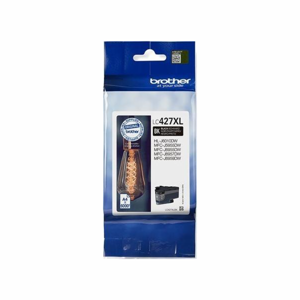 BROTHER INK LC-427XLBK - cca 6000 stran, pro MFC-5955 695...