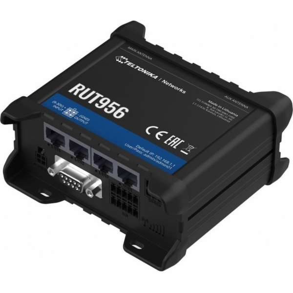 Teltonika LTE Wi-Fi Router RUT956, 2,4 GHz, 802.11b/g/n, ...