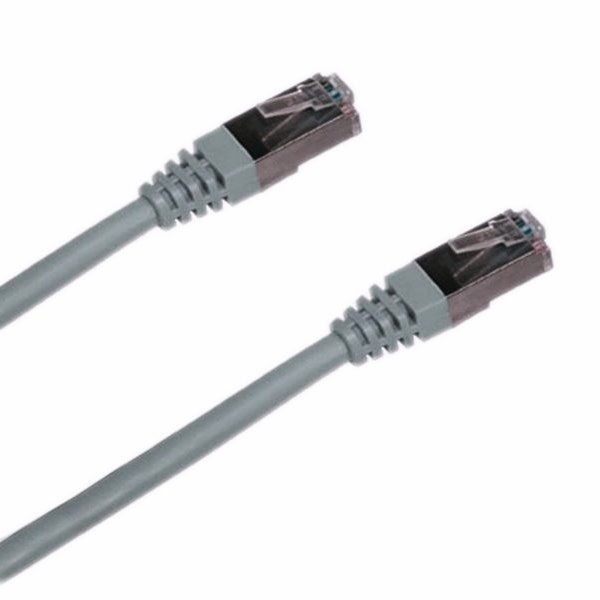 XtendLan patch kabel Cat5E, FTP - 20m, šedý