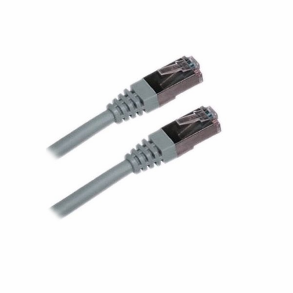 XtendLan patch kabel Cat6A, SFTP, LS0H - 15m, šedý