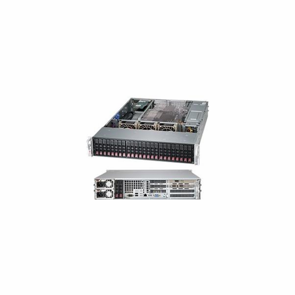 SUPERMICRO 2U chassis 24x 2,5" HS SAS/SATA (12Gb/s SAS3 E...