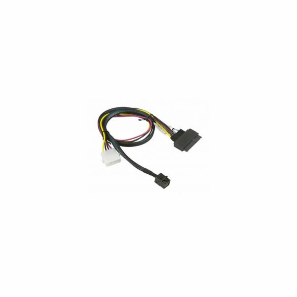 Supermicro 55cm MiniSAS HD SFF-8643 to U.2 PCIE SFF-8639 ...