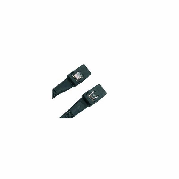 SFF-8643 to 4x SATA 90 Angle with SB 1m
