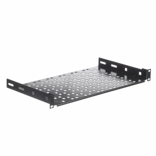 NETRACK 119-100-250-012 equipment shelf 19 1U/250mm charcoal