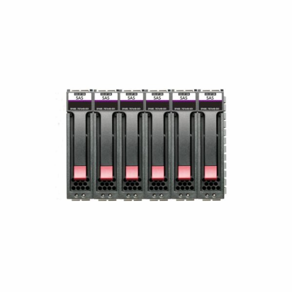 HPE MSA 5.4TB SAS 15K SFF M2 6pk HDD Bdl
