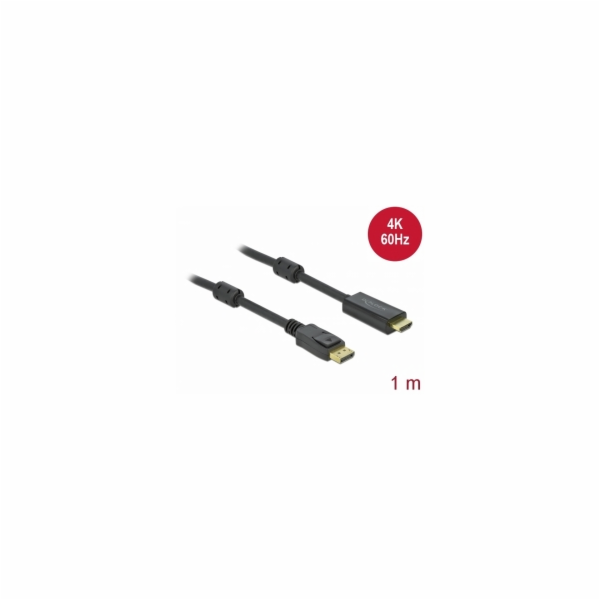 Delock - Kabel adaptéru - DisplayPort s piny (male) zamyk...