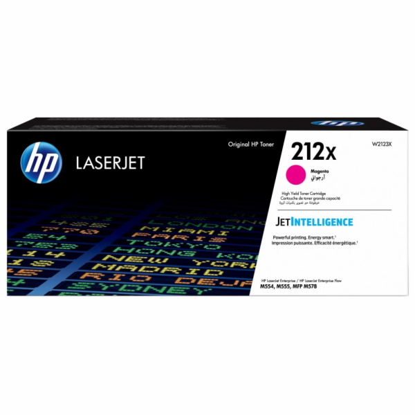 HP 212X High Yield Magenta Original LaserJet Toner Cartri...