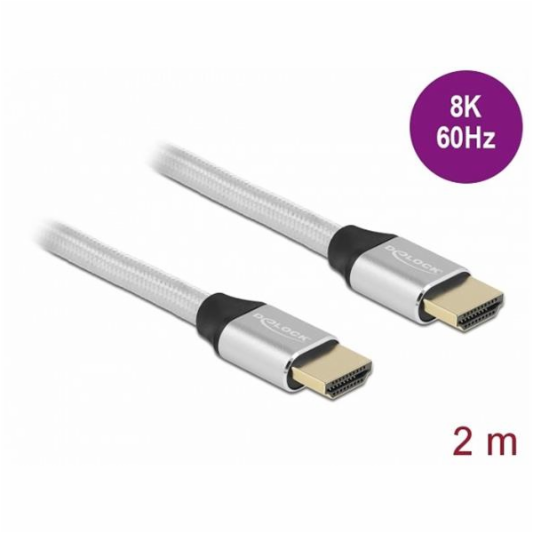 DeLOCK Ultra High Speed HDMI kabel 48Gbps 8K 60Hz