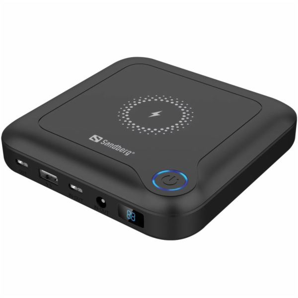 Sandberg All-in1 Laptop Powerbank 24000, černý