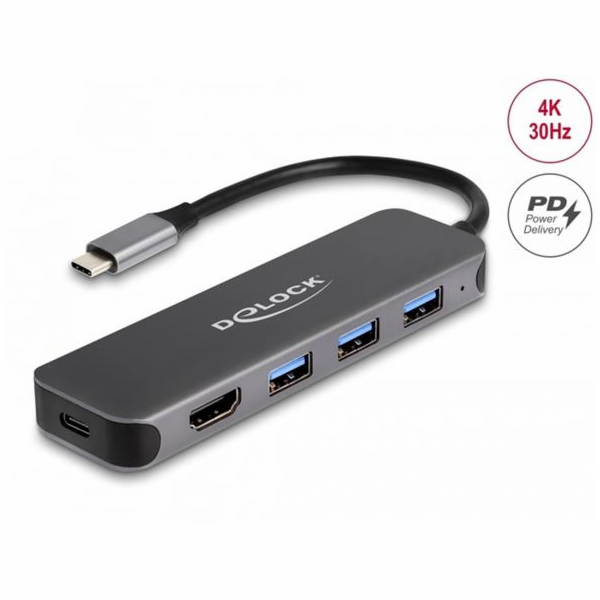 DeLOCK USB-C dokovací stanice