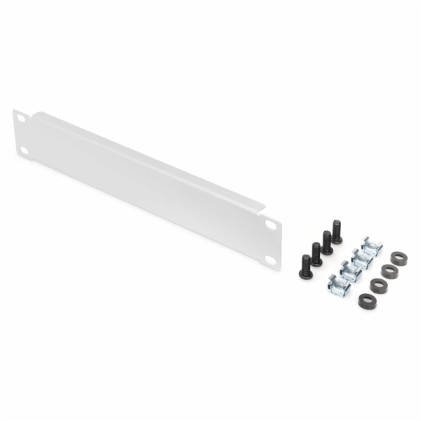 Digitus 254 mm (10 ") 1U panel pro správu kabelů 3x kabel...