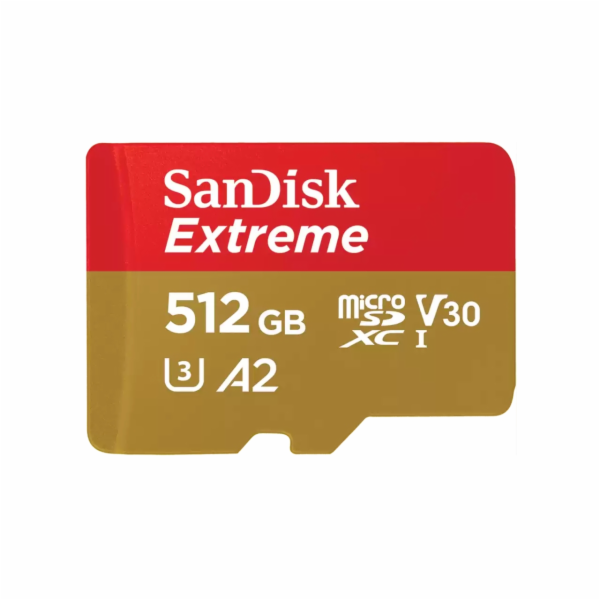 SanDisk Extreme - Paměťová karta flash (adaptér microSDXC...