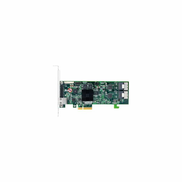 ARECA 4-port 6Gb/s SATA PCIe 2.0 x4, RAID 0/1/1E/3/5/6/10...