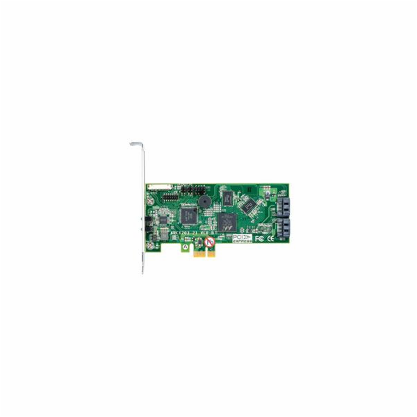 Areca ARC-1203-2I ARECA 2port 6Gb/s SATA PCIe 2.0 x1, RAI...