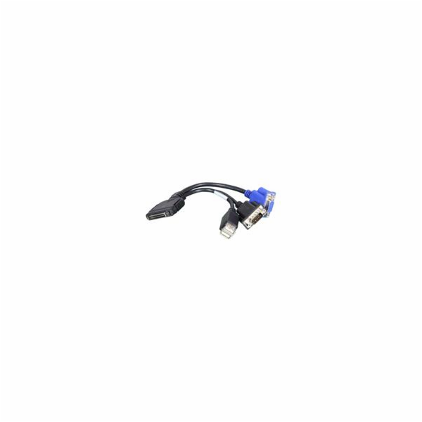 SUPERMICRO 11.5CM KVM/SUVI 36 PIN TO 9 PIN/15 PIN 2USB, 3...