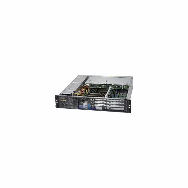 SUPERMICRO 2U short depth front IO chassis 3x 3,5" HS SAS...