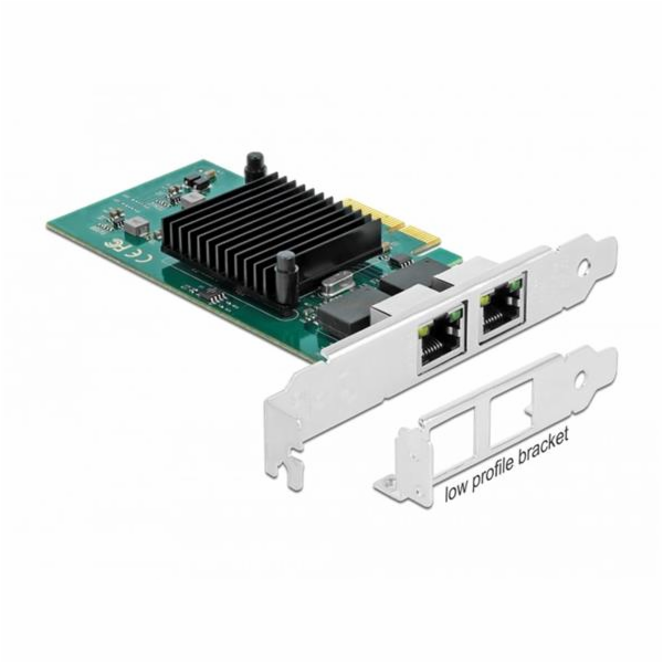 Delock - Síťový adaptér - PCIe 2.0 x4 nízký profil - Giga...