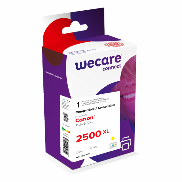 WECARE ARMOR ink kompatibilní s CANON PGi-2500XLY, žlutá/...