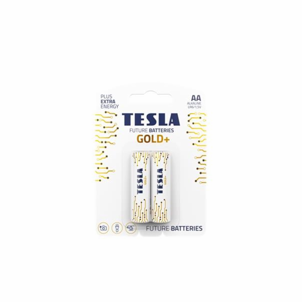 TESLA - baterie AA GOLD+, 2ks, LR06