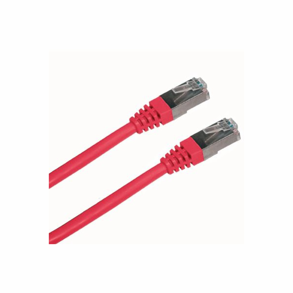 DATACOM Patch cord FTP CAT5E 2m červený