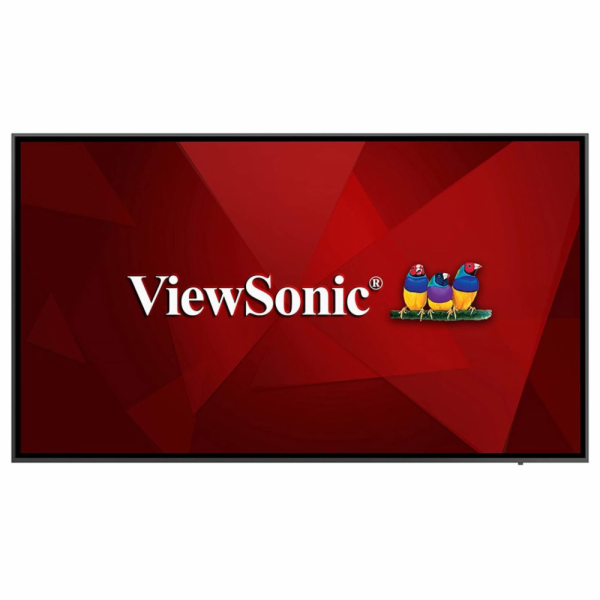Viewsonic CDE7520 75" 4K 3840x2160/450n/8ms/HDMI/VGA/DP/R...
