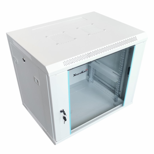 XtendLan 19" nástěnný rozvaděč 9U 600x450, nosnost 60 kg,...