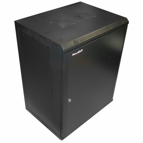 XtendLan 15U/600x450, na zeď, jednodílný, plné dveře, úpr...