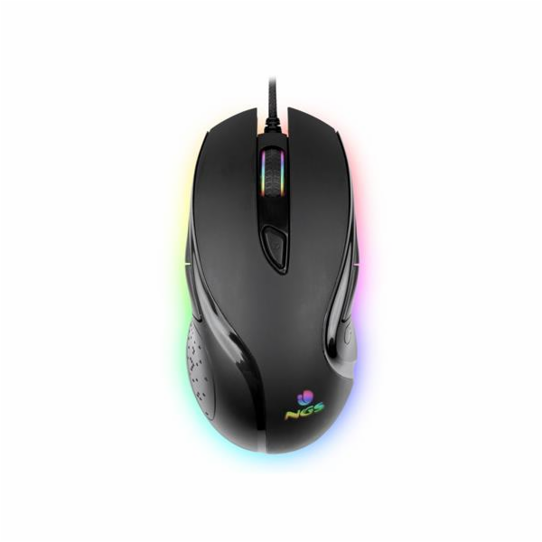 NGS myš GMX-125/ Drátová/ Herní/ 8 tlačítek/ 7200dpi/ LED...